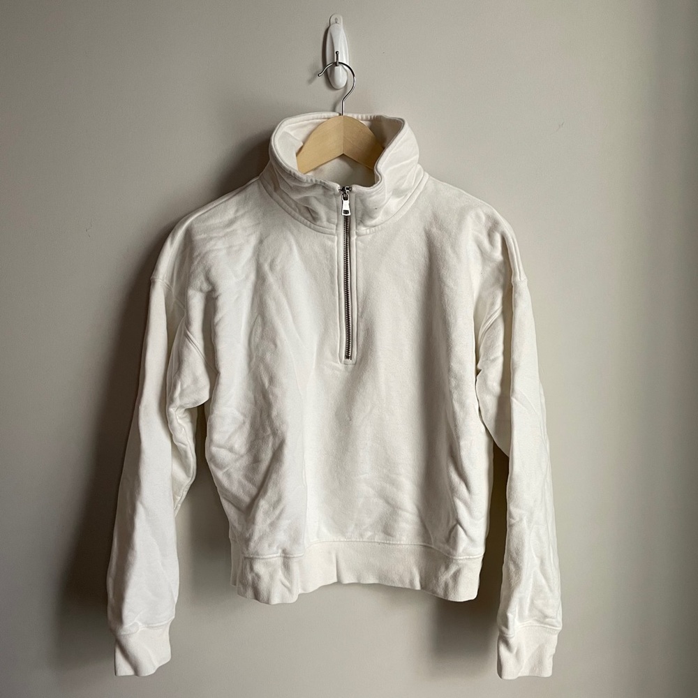 TNA The Group Babaton Half Zip Sweatshirt